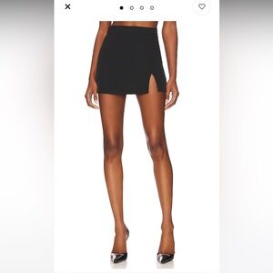 Steve Madden Black Mini Skirt